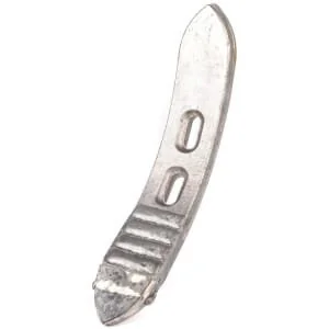 Non Original - CP666CN - Punta coltivatore temprata, curva, 2 Hole