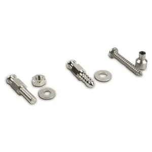 Non Original - PL10109 - Vite da legno, 4,3x25mm Incl. rondella, ottone nichelato