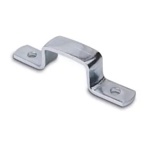 Non Original - PL10660 - Morsetto piatto, zincato per occhiello ovale 42x22mm Distanza fori: 57mm