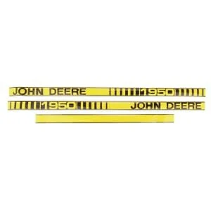 Non Original - TR1950JD - Set di adesivi "John Deere 1950"