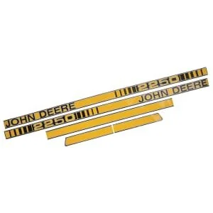 Non Original - TR2250JD - Set di adesivi "John Deere 2250"