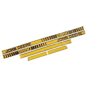 Non Original - TR2650JD - Set di adesivi "John Deere 2650"