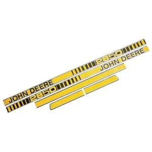 Non Original - TR2850JD - Set di adesivi "John Deere 2850"
