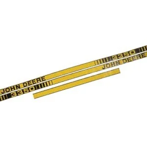 Non Original - TR3350JD - Set di adesivi "John Deere 3350"