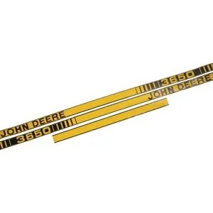 Non Original - TR3650JD - Set di adesivi "John Deere 3650"