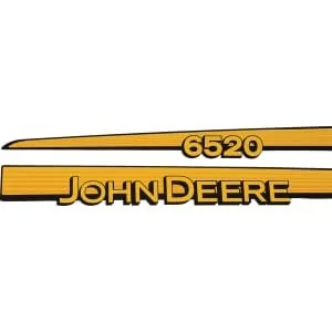 Non Original - TR6520JD - Set di adesivi "John Deere 6520"