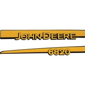 Non Original - TR6820JD - Set di adesivi "John Deere 6820"