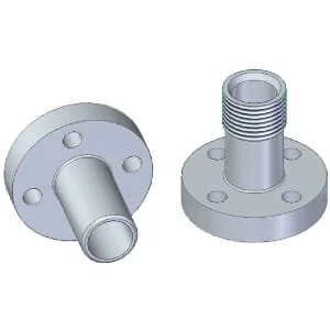 Oleo Tecnica - 1DPS12 - Flangia pompa diritta