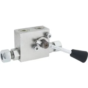 Oleodinamica Marchesini - C056V0132 - Valvola di controllo a doppio flusso controllato VBPDE con valvola di intercettazione, G1/4 pollici - 12L