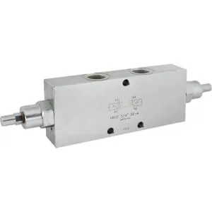 Oleodinamica Marchesini - C056V0435 - Doppio controllo di flusso e valvola di non ritorno VBCD DE A, G3/4 pollici