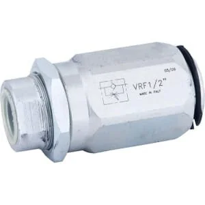 Oleodinamica Marchesini - C056V0560 - Valvola di non ritorno a farfalla tipo barilotto VRF, G1/2 pollici