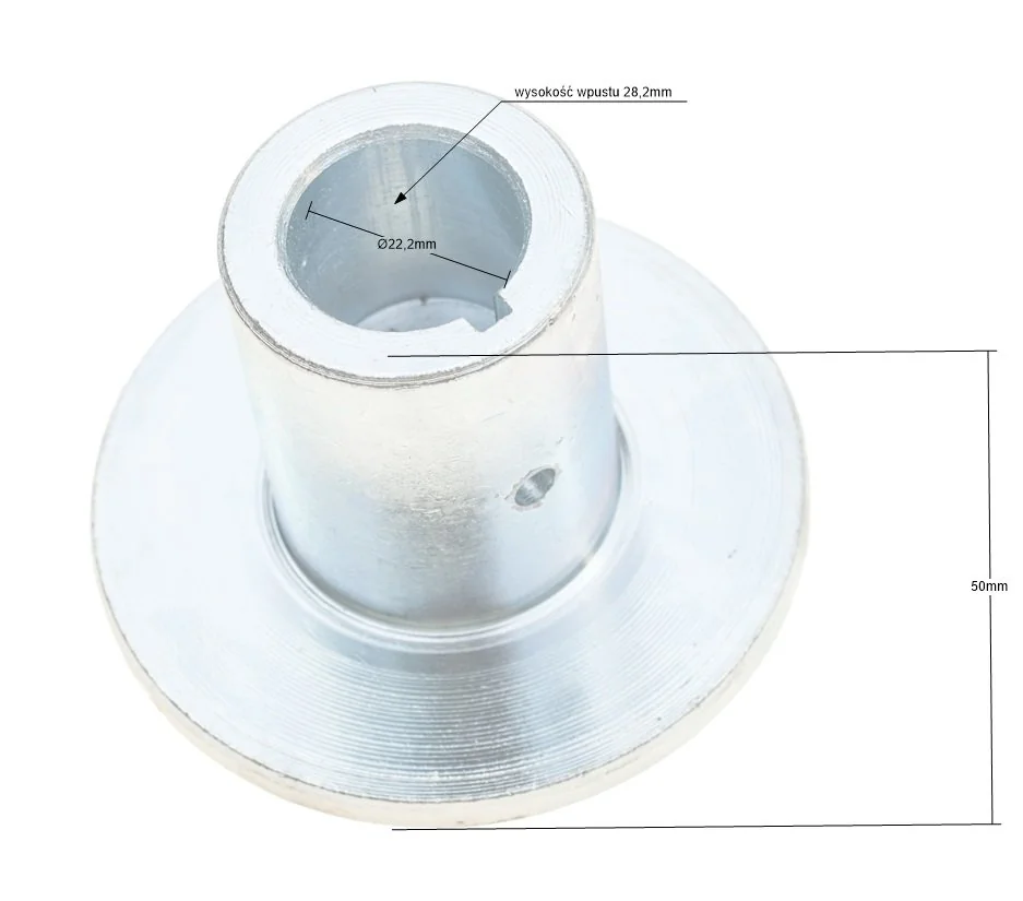 Optibelt - 5320404020/02 - Adattatore lama tosaerba Weibang WB454HB WB455HC WB506HC ORIGINAL PART