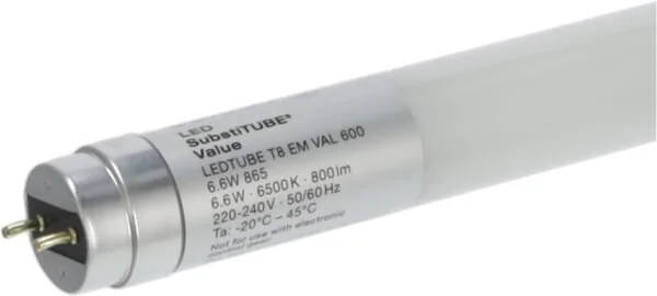 Osram - T8EMV600865G1P10 - Tubo LED 6.6W 865, scatola 10x