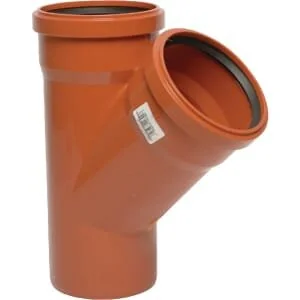 Ostendorf - 16152125125045 - Pezzo a Y PVC 125/125mm x 45°