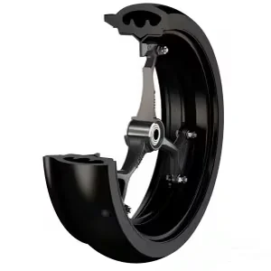 Otico Farmflex - SPW400120LV - Ruota semipneumatica 400x120/LV/71S/M25BB