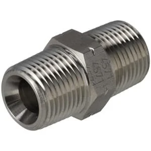 PH Hydraulik - DNN06SS - Adattatore dritto NPT SS