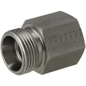PH Hydraulik - GAS15LR38SS - Raccordo a perno femmina 15L x 3/8 inches BSP SS