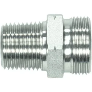 PH Hydraulik - GES10L38NPTSS - Raccordo maschio 10L x 3/8 inches NPT SS