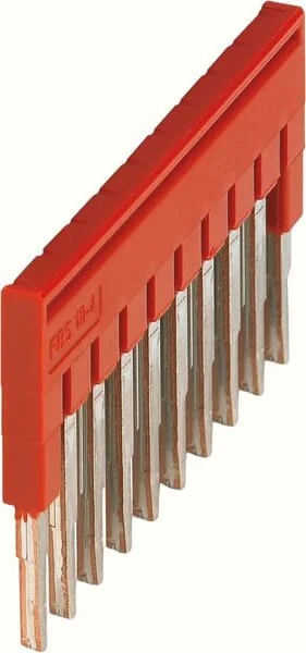 Phoenix Contact - FBS104 - Ponte a innesto 10P 4.2mm rosso