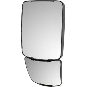 Plastex - 13051502100 - Specchio sdoppiato, 435x223, Manico - 25mm