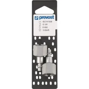 Prevost - IRP066102P002 - Connettore a spinta femmina BSP 3/8"
