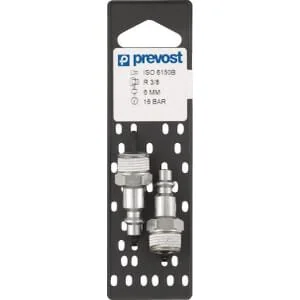 Prevost - IRP066152P002 - Connettore a innesto maschio con filettatura BSP 3/8"
