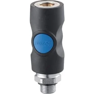Prevost - ISI061151 - Raccordo rapido di sicurezza Prevost per tubo con filettatura BSP 1/4"