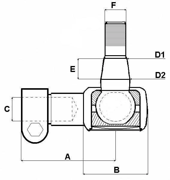 Raico - C5NN3A302B - Terminale tirante
