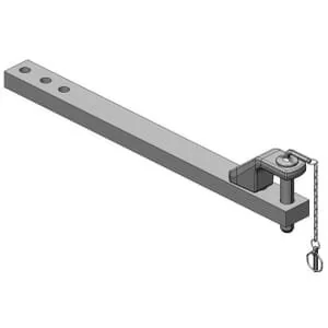 Scharmüller - 108219840A34 - Barra di traino 90x50 L1085mm Cat. 3 ISO 6489-3