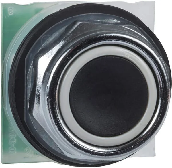 Schneider Electric - 9001KR1BH13 - Pulsante NO+NC, nero, 30mm