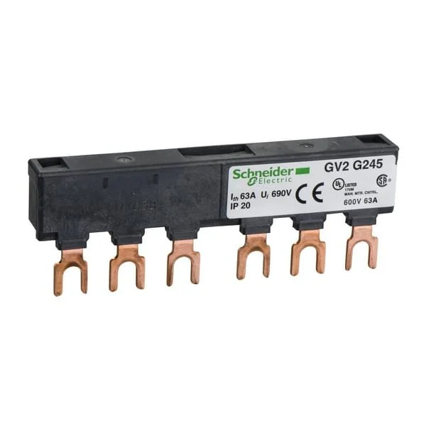 Schneider Electric - GV2G245 - Barra di distribuzione 2x45mm