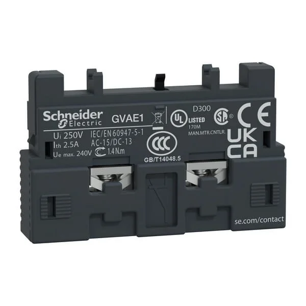Schneider Electric - GVAE1 - Modulo contatto ausiliario 1NO/1NC