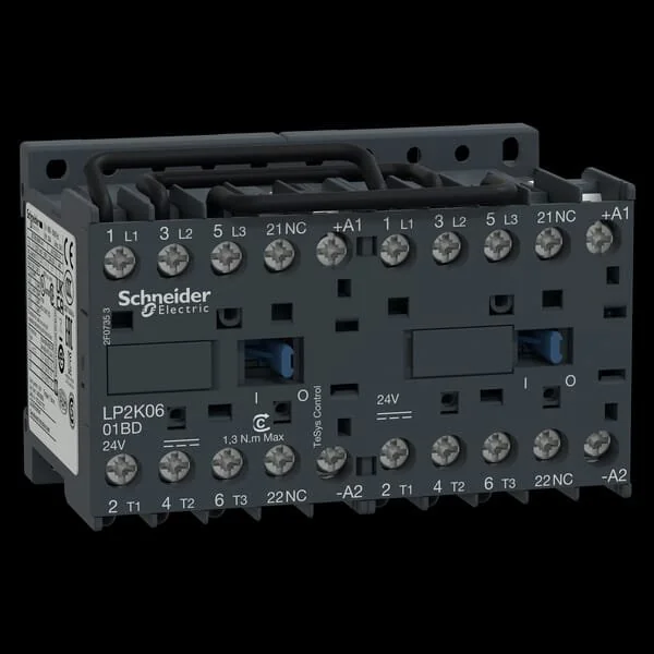 Schneider Electric - LP2K0601BD - Contattore di inversione 6A 2.2kW