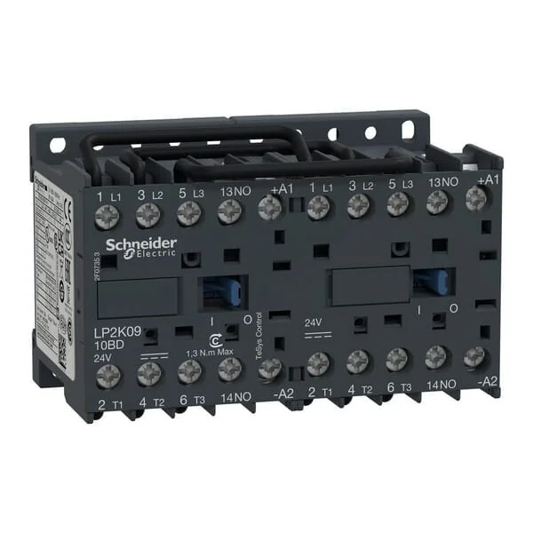 Schneider Electric - LP2K0910BD - Contattore di inversione 4kW 9A