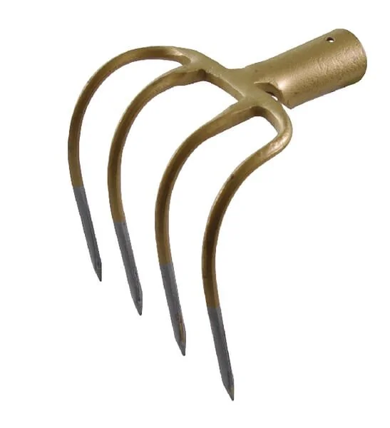 SHW - 54506 - Zappa letame, 4 rebbi 210x200mm, senza manico