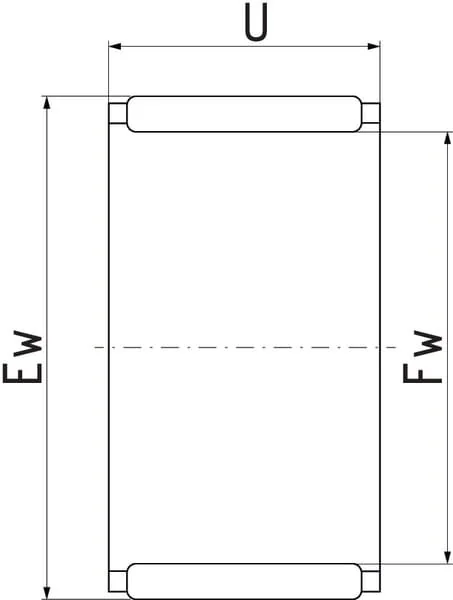 SKF - K45X53X20 - Rullino