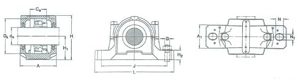 SKF - SNL3040 - Alloggiamento cuscinetto