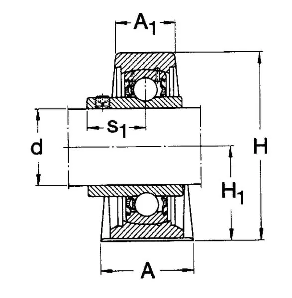 SKF - SY58TF - Unità alloggiamento