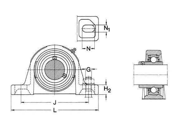 SKF - SY58TF - Unità alloggiamento