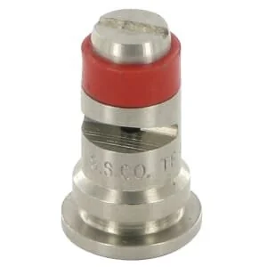 Teejet - TFVS2 - Ugello a getto piatto TF 04 in acciaio inossidabile rosso