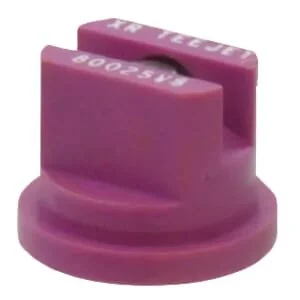 Teejet - XR80025VS - Ugello a ventaglio piatto XR 80° 025 viola acciaio inossidabile