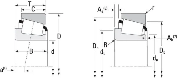 Timken - 15113 - Anello interno cuscinetto conico