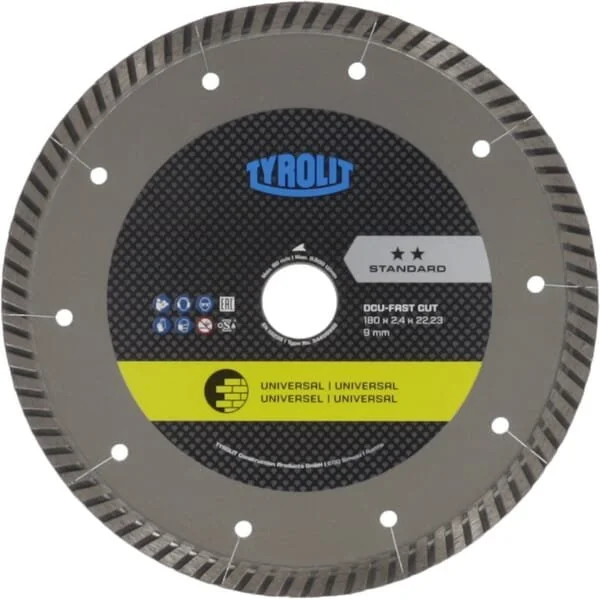 Tyrolit - 34499992 - Disco da taglio DCUS1 180mm
