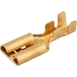Unbranded - 1440000034 - Terminale a lama femmina, ambra, 6mm² 9.5mm
