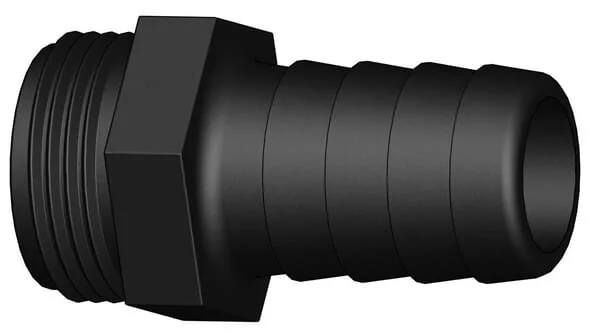 Unbranded - 1601038025 - Raccordo portagomma 25mm x M