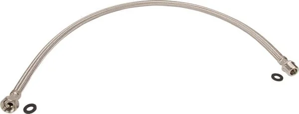 Unbranded - 1614066190 - Tubo di collegamento 1/2 pollici x 1/2 pollici, 90cm