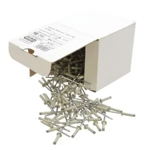 Unbranded - 486497 - 250 Rivetti, bianchi