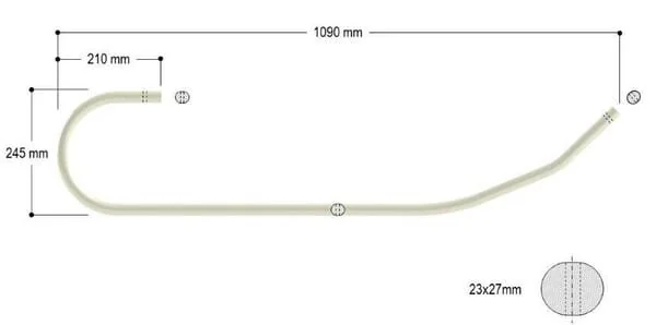 Unbranded - 883938602N - Asta di scuotimento per STD