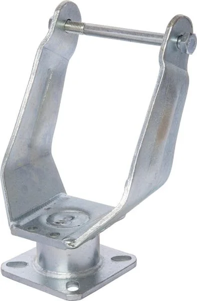 Unbranded - FDGP12 - Forcella girevole con piastra 4.00x4 Bolt