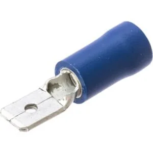 Unbranded - LA9120P001 - Terminale a lama maschio, blu, 1.5-2.5mm²